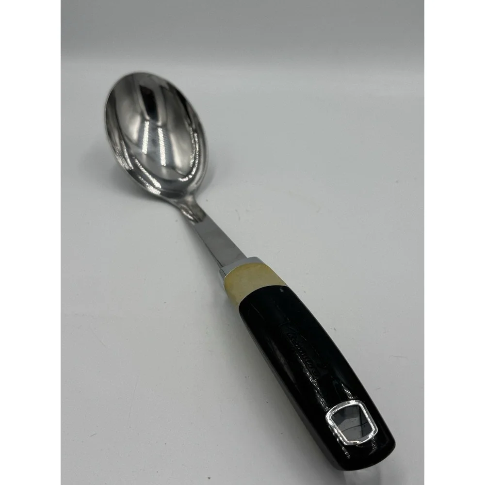 Kenmore Stainless Spoon With Rubber Handle